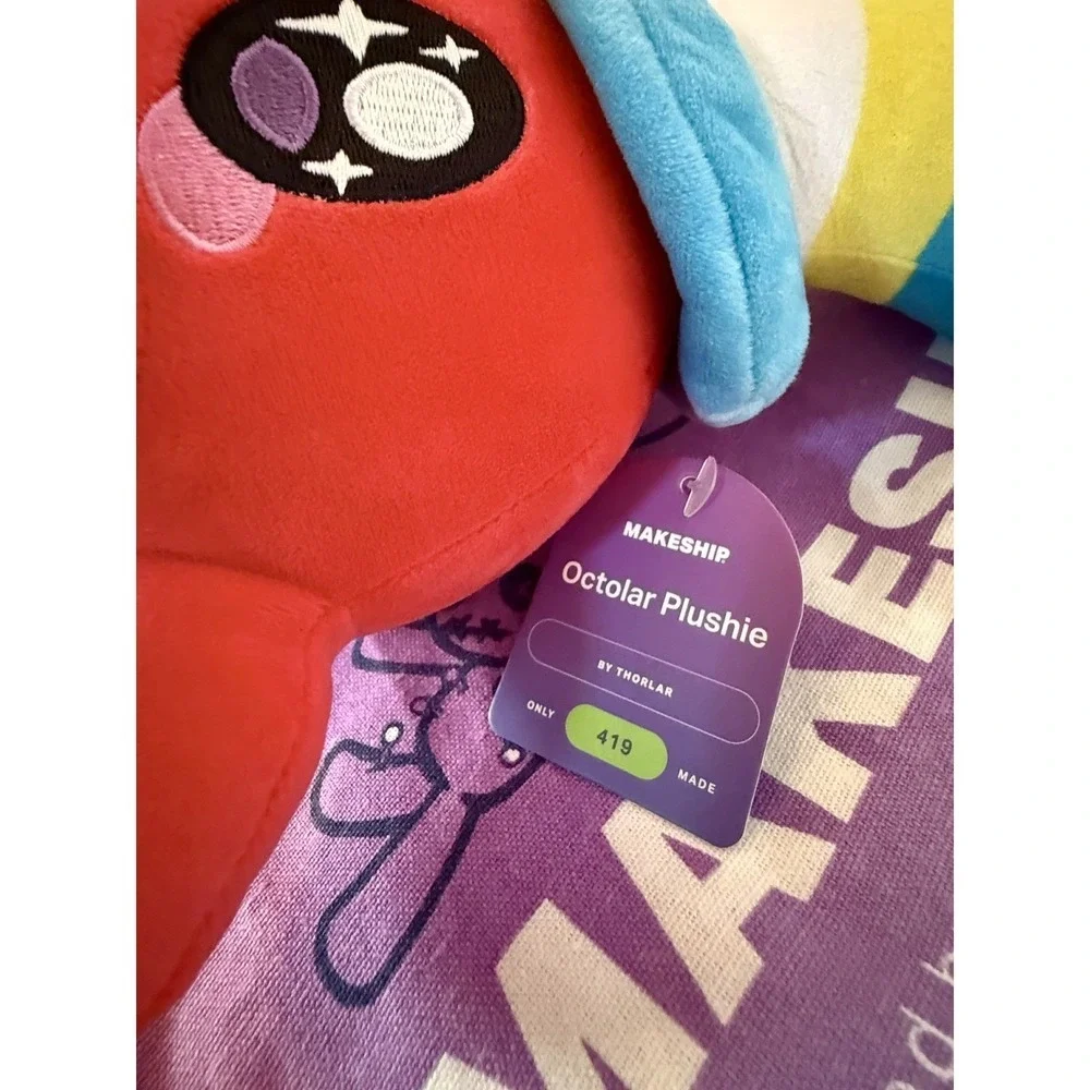 Makeship VTuber Thorlar Plushie Rare Retired Plush Rare Collectible‎ 1 of 419